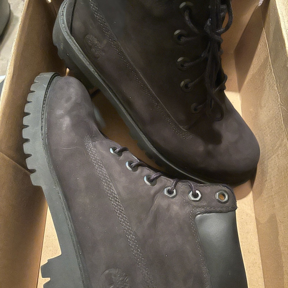 Timberland Men's Dark Black Boots
